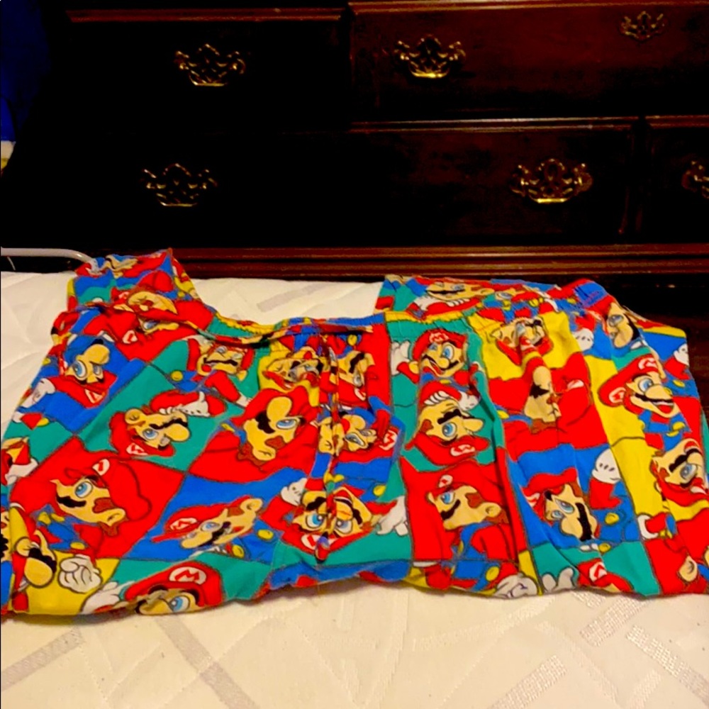 Mario pajama pants